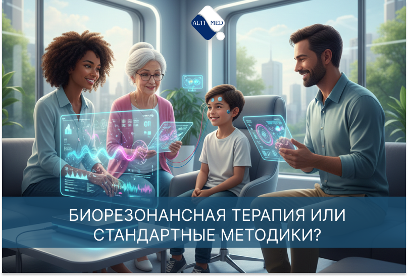 Биорезонансная терапия или стандартные методики?