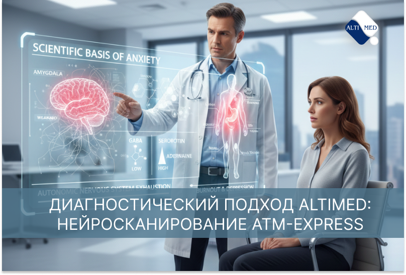 Диагностический подход Altimed: нейросканирование ATM-Express