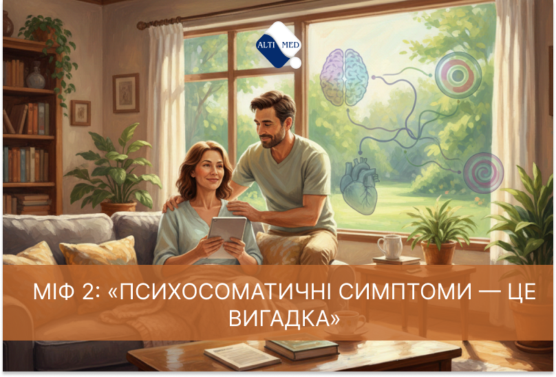 Міф 2: «Психосоматичні симптоми — це вигадка»