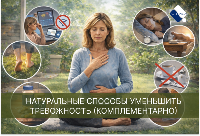Натуральные способы уменьшить тревожность (комплементарно)