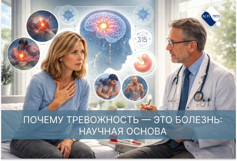 Почему тревожность — это болезнь: научная основа