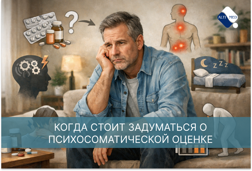 Когда стоит задуматься о психосоматической оценке