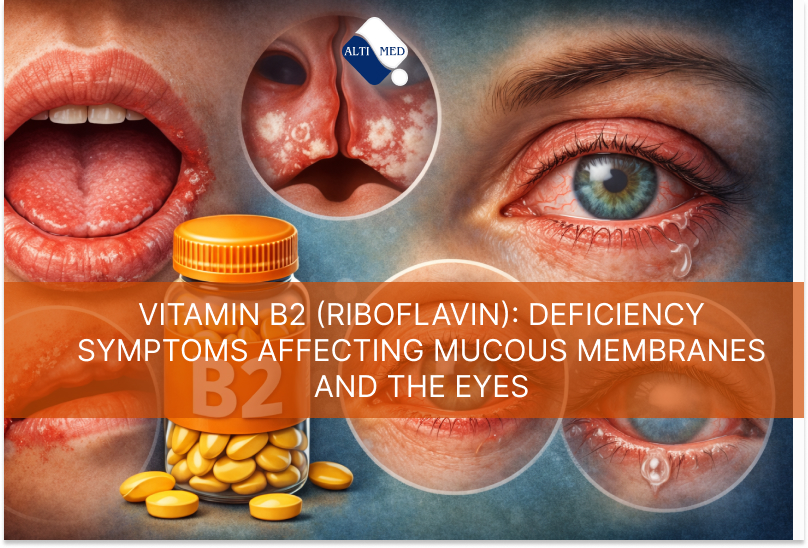 Vitamin B2 (Riboflavin): Deficiency Symptoms Affecting Mucous Membranes and the Eyes