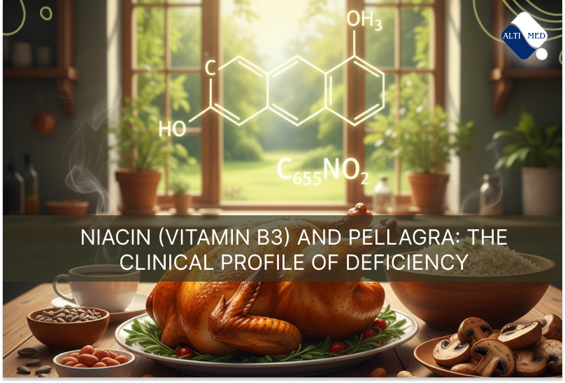Niacin (Vitamin B3) and Pellagra: The Clinical Profile of Deficiency