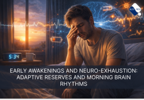 Early Awakenings and Neuro-Exhaustion: Adaptive Reserves and Morning Brain Rhythms
