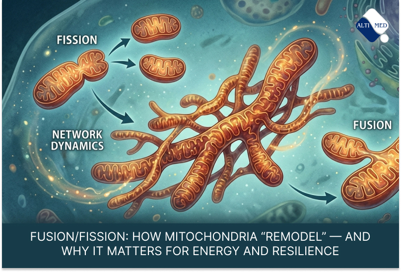 Fusion/Fission: how mitochondria “remodel” — and why it matters for energy and resilience